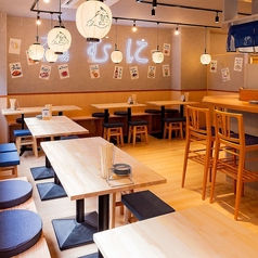 落ち着きのある広々とした店内でゆったり贅沢ランチ♪