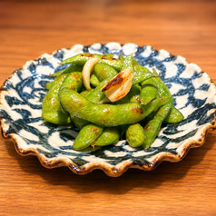 枝豆ガーリック炒め