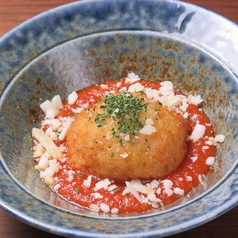 【揚物】蟹クリームコロッケトマトソース