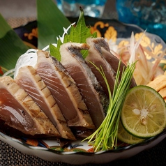 鰹の刺身