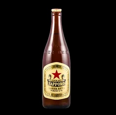[赤星]サッポロラガービール中瓶 