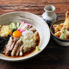 冷やしたぬきとミニ天丼セット