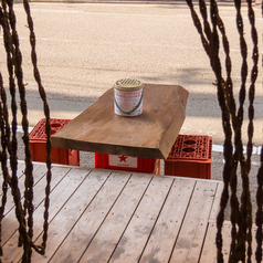 風を感じながら、逸品料理が愉しめる♪