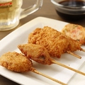 料理メニュー写真&nbsp;串揚げ5本盛り合わせ