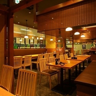 少人数から大人数まで様々なシーンでご利用いただけます