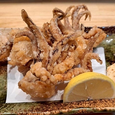 スルメイカ下足の唐揚げ