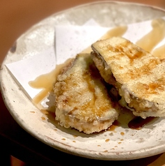 水茄子 &nbsp;つくね 挟み揚げ
