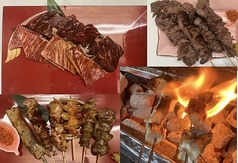 【本格炭火】七輪焼きと串焼き◆遠赤外線で旨みを凝縮♪