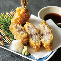 アジのレアカツ