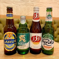 ベトナム各地のビールを飲み比べ！