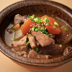 自家製もつ煮込み