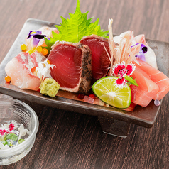 お造り3種盛り （要望に応じて）