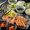 料理メニュー写真&nbsp;黒毛和牛焼肉SET(定食)
