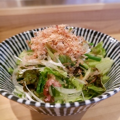 豆富とわかめのチョレギサラダ