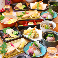 海鮮と日本酒 魚舟 梅田阪急グランドビル店のコース写真