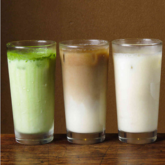 抹茶豆乳ハイ/バナナ豆乳ハイ　各