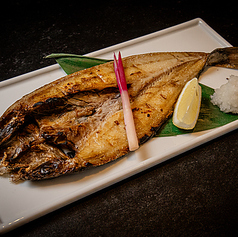 薪焼き　ホッケの開き