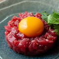 料理メニュー写真&nbsp;バジル香る 生本鮪のイタリアンユッケ