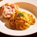 料理メニュー写真&nbsp;道産ずわい蟹のトマトクリームパスタ