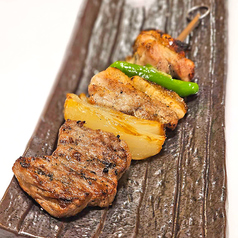 北海道産 牛・豚・鶏 網焼き（一本）