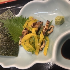 焼き穴子しんこ和え