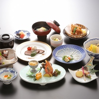 五感に訴える繊細な日本料理が揃った『会席料理』