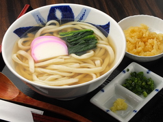 あつひやうどん　温／ひやあつうどん　冷