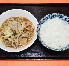 豚きのこ定食セット