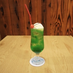 メロンフロートソーダ