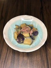 茄子と小エビの炊いたん