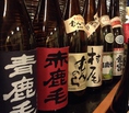 日本酒だけじゃない！銘柄焼酎も多数あり！お気に入りを見つけてください。