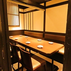 誕生日会や女子会、合コンなどにおすすめの個室です。完全個室や半個室は人気のお席となっておりますので、ご利用をお希望のお客様はお早めにご予約ください