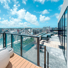 開放感あふれるテラス席♪