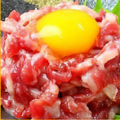 料理メニュー写真&nbsp;馬刺しユッケ