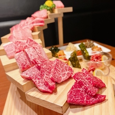 神戸牛の階段盛　Kobe beef tower(For two)