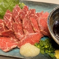 料理メニュー写真&nbsp;馬刺し