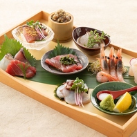 旬の鮮魚を使用したお造りを是非岡山でご堪能ください