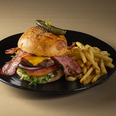 ■ベーコン&チーズバーガー