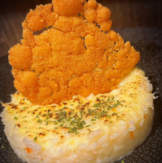 パルメザンチーズのクリームリゾット