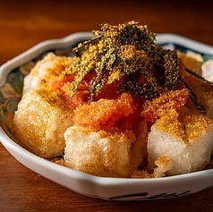 からすみ明太餅