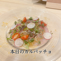 料理メニュー写真&nbsp;本日のカルパッチョ