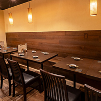 【落ち着いた空間で美味しいお料理を】