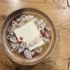 大人気！肉とうふ