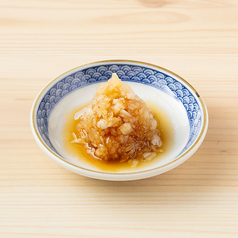 大根の鬼おろし