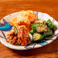 料理メニュー写真&nbsp;キムチ盛り合わせ