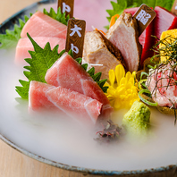 当店名物本鮪を堪能できる♪