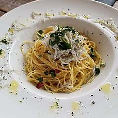 しらすたっぷりペペロンチーノ