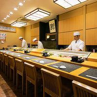 寿司職人が握る寿司をリーズナブルに