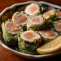 ささみの磯部揚げ