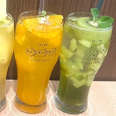 キウイフルーツサワー/オレンジフルーツサワー